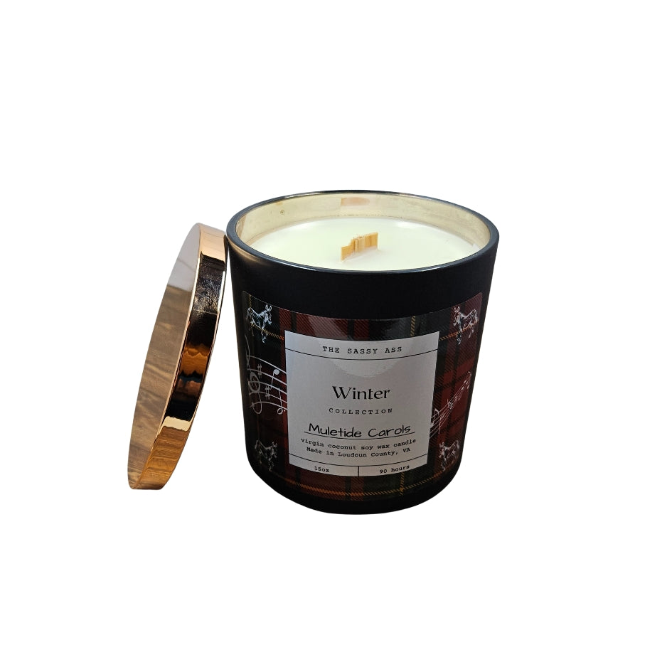 Muletide Carols Virgin Coconut Soy Wax Candle
