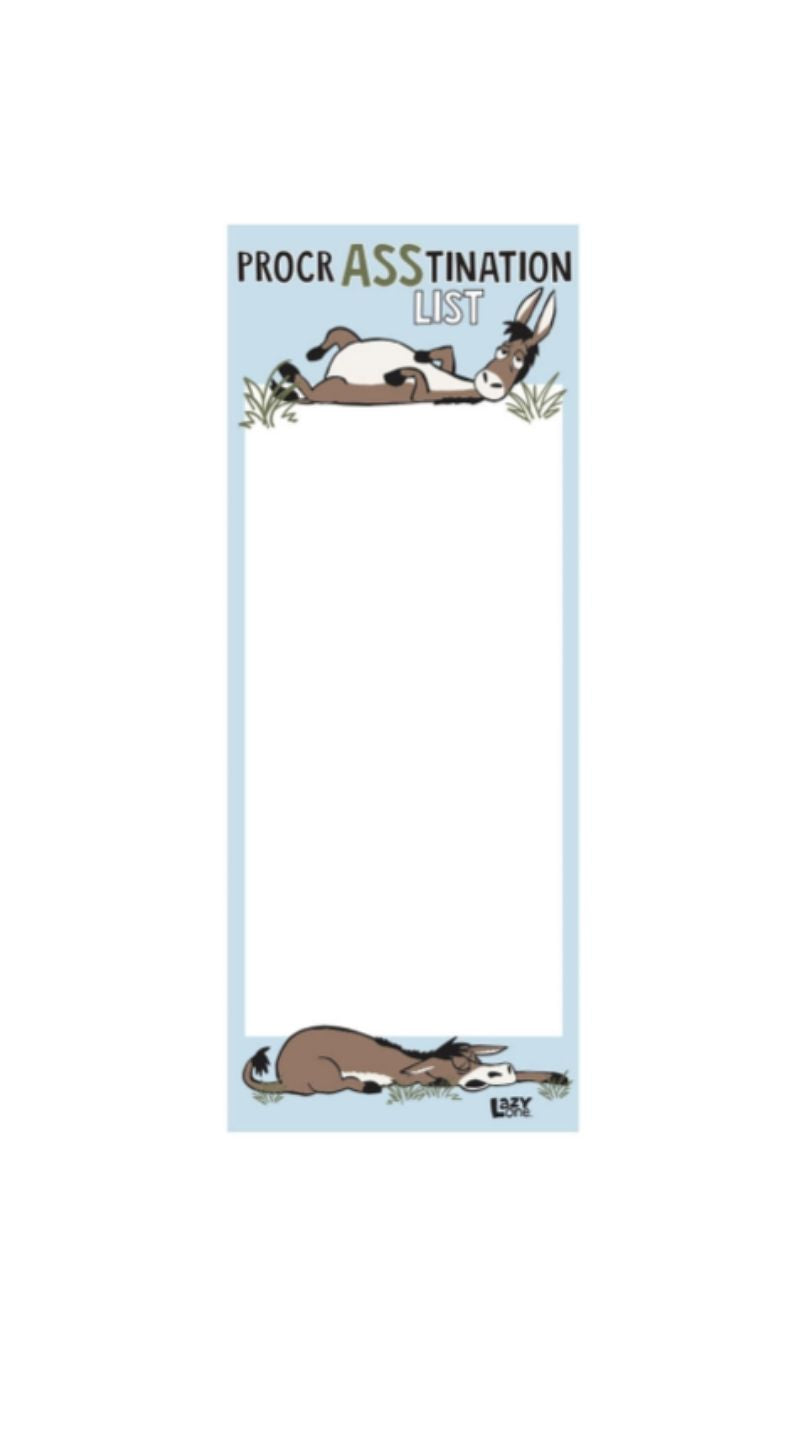 "ProcrASStination" Notepad