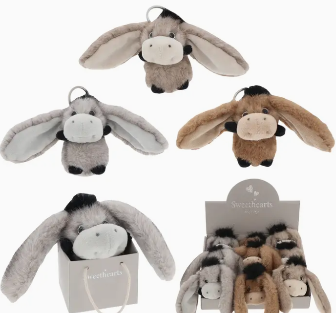 Long Ears Donkey Key Chain