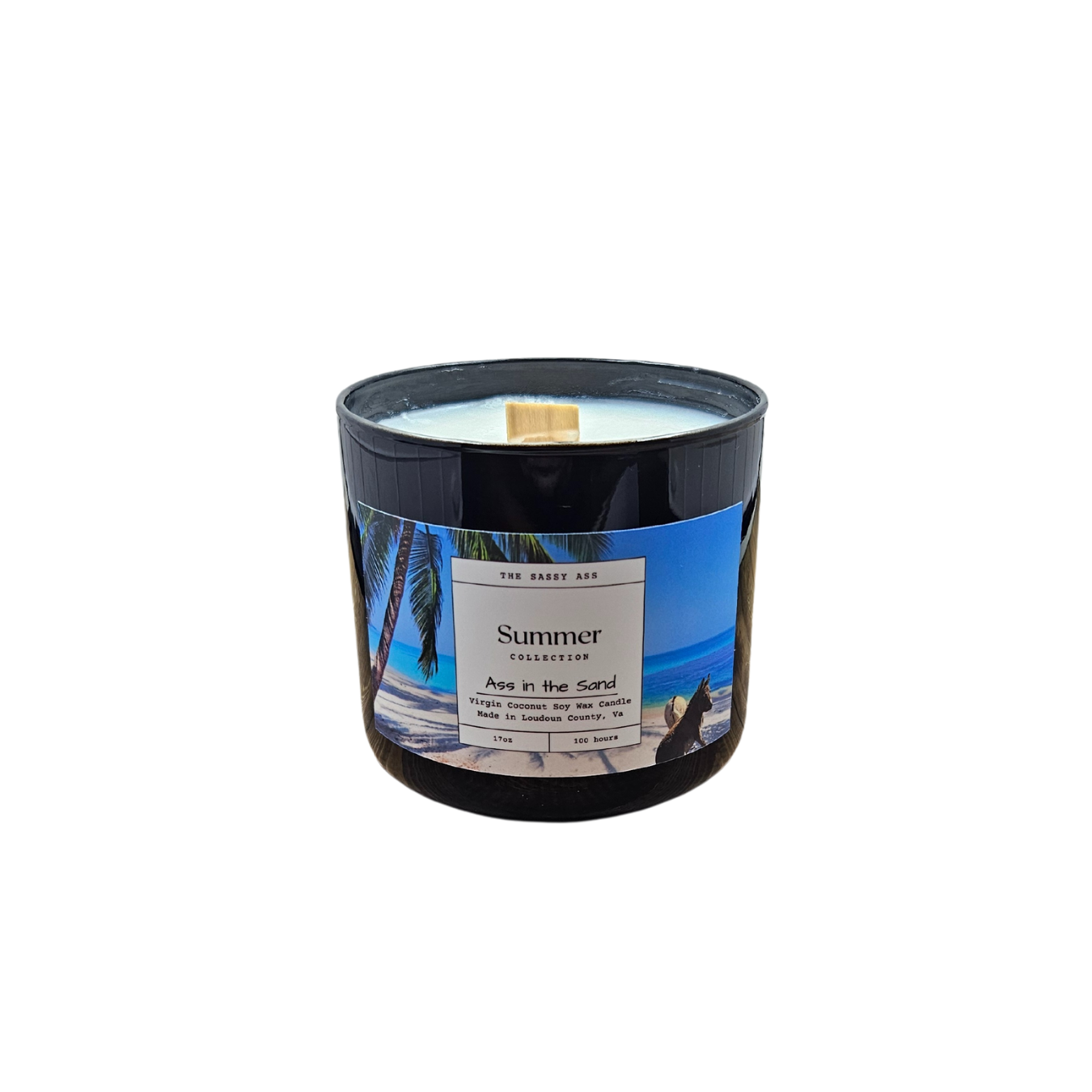Ass In The Sand Candle