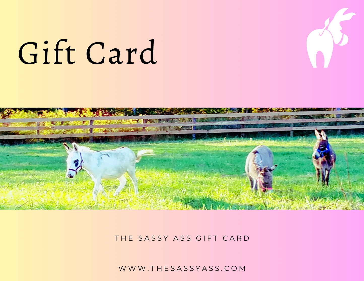 The Sassy Ass Gift Card