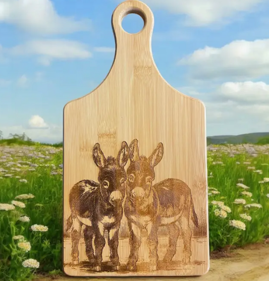 Donkey Duo Cutting Board