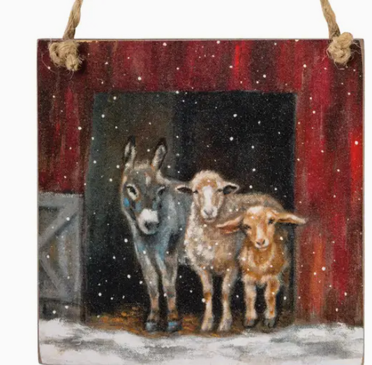 Donkey & Friends Ornament