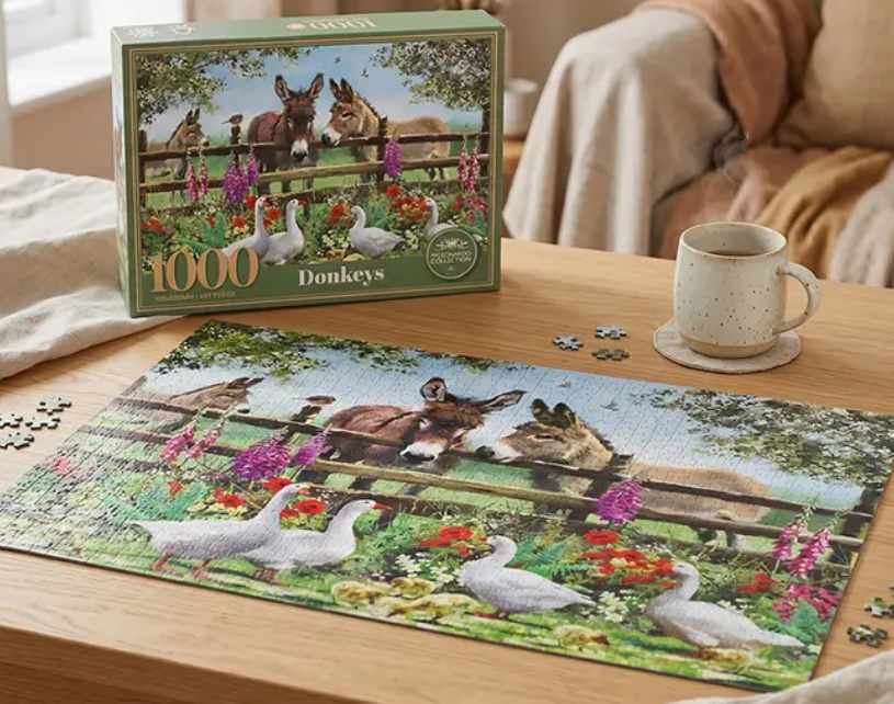 1000 Piece Farm Donkey & Duck Puzzle